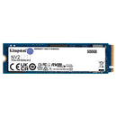 Kingston NV2 PCIE 4.0 NVME M.2 500GB SSD (SNV2S/500G)