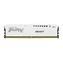 Kingston Fury Beast 32GB (1x32GB) DDR5 6000MT/S Memory (White) (KF560C40BW-32)