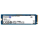 Kingston 4TB NVE3 M.2 2280 PCIe 4.0 NVMe SSD (SNV3S/4000G)