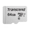 Transcend 64GB UHS-I MICROSD 300S W/Adapter
