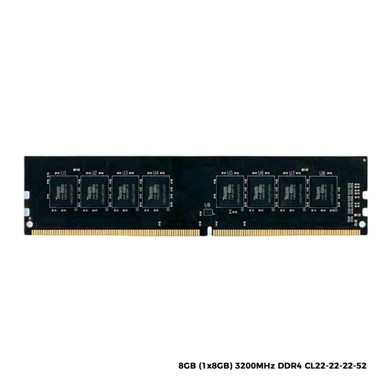 TeamGroup Elite LO-DIMM 8GB (1x8GB) 3200MHz DDR4 CL22-22-22-52 1.2V Desktop Memory (TED48G3200C2202)