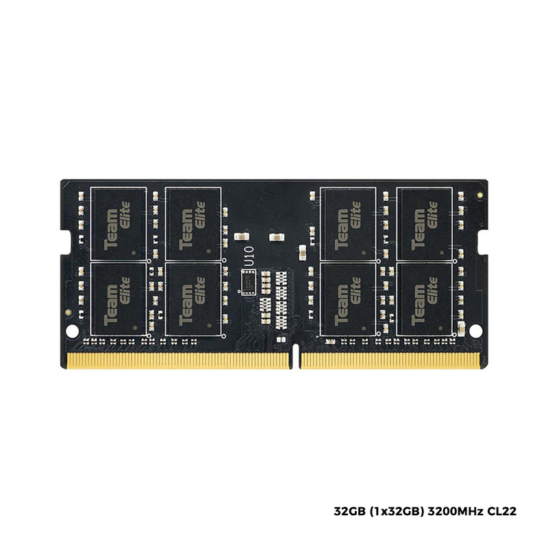 TeamGroup Elite DDR4 32GB (1x32GB) 3200MHz CL22 Laptop Memory (TED432G3200C22-S01)