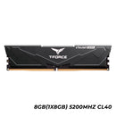 TeamGroup T-Force Vulcan DDR5 8GB(1x8GB) 5200MHz CL40 Gaming Desktop Memory (Black) (FLBD58G5200HC40C01)