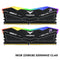 TeamGroup T-Force Delta RGB DDR5 16GB (2x8GB) 5200MHz CL40 Gaming Desktop Memory (Black) (FF3D516G5200HC40CDC01)