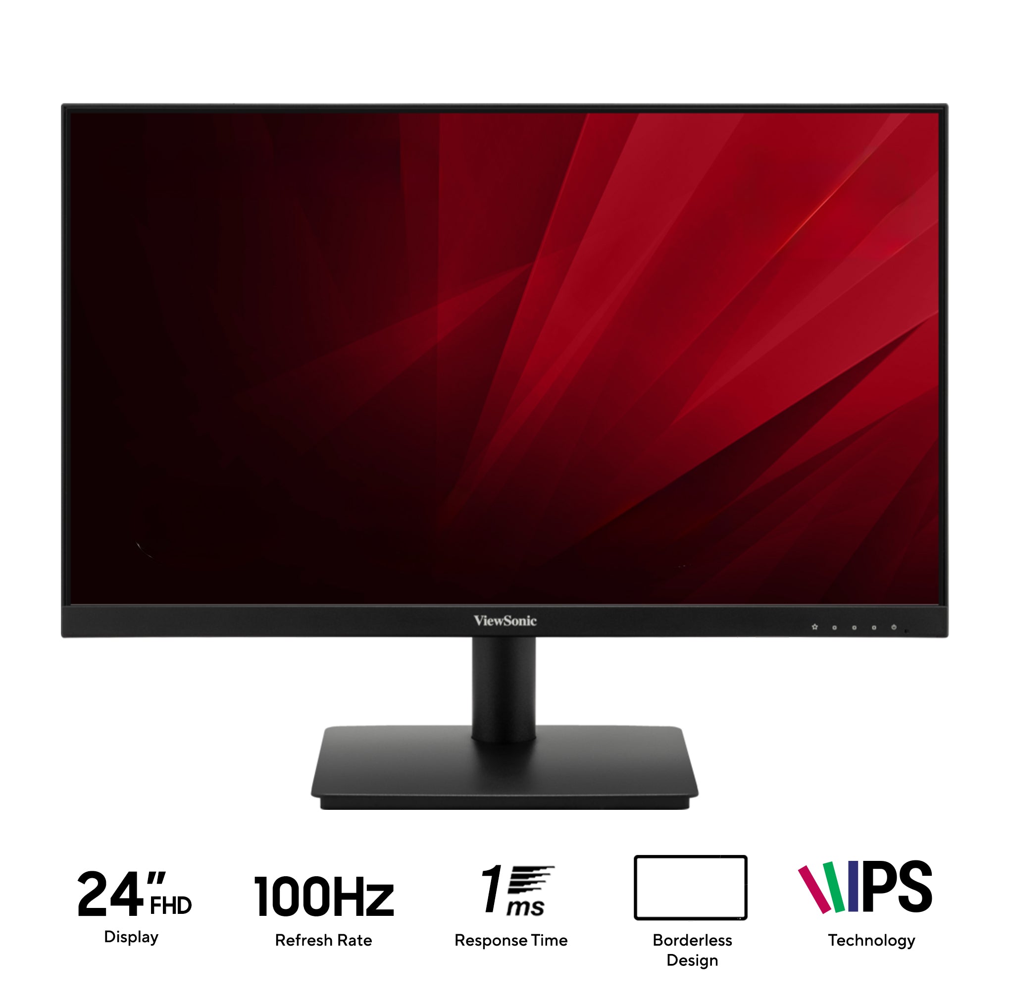 Viewsonic VA240-H 24" FHD (1920x1080) 100Hz 1ms IPS Technology Monitor | DataBlitz