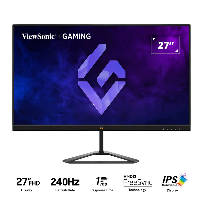 ViewSonic VX2779A-HD-PRO 27" FHD (1920x1080) 240Hz 1ms MPRT SuperClear IPS Gaming Monitor