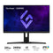 ViewSonic XG2409A 24" FHD (1920x1080) IPS 240Hz 1MS MPRT Gaming Monitor with Tilt/Swivel/Pivot & Height Adjustment