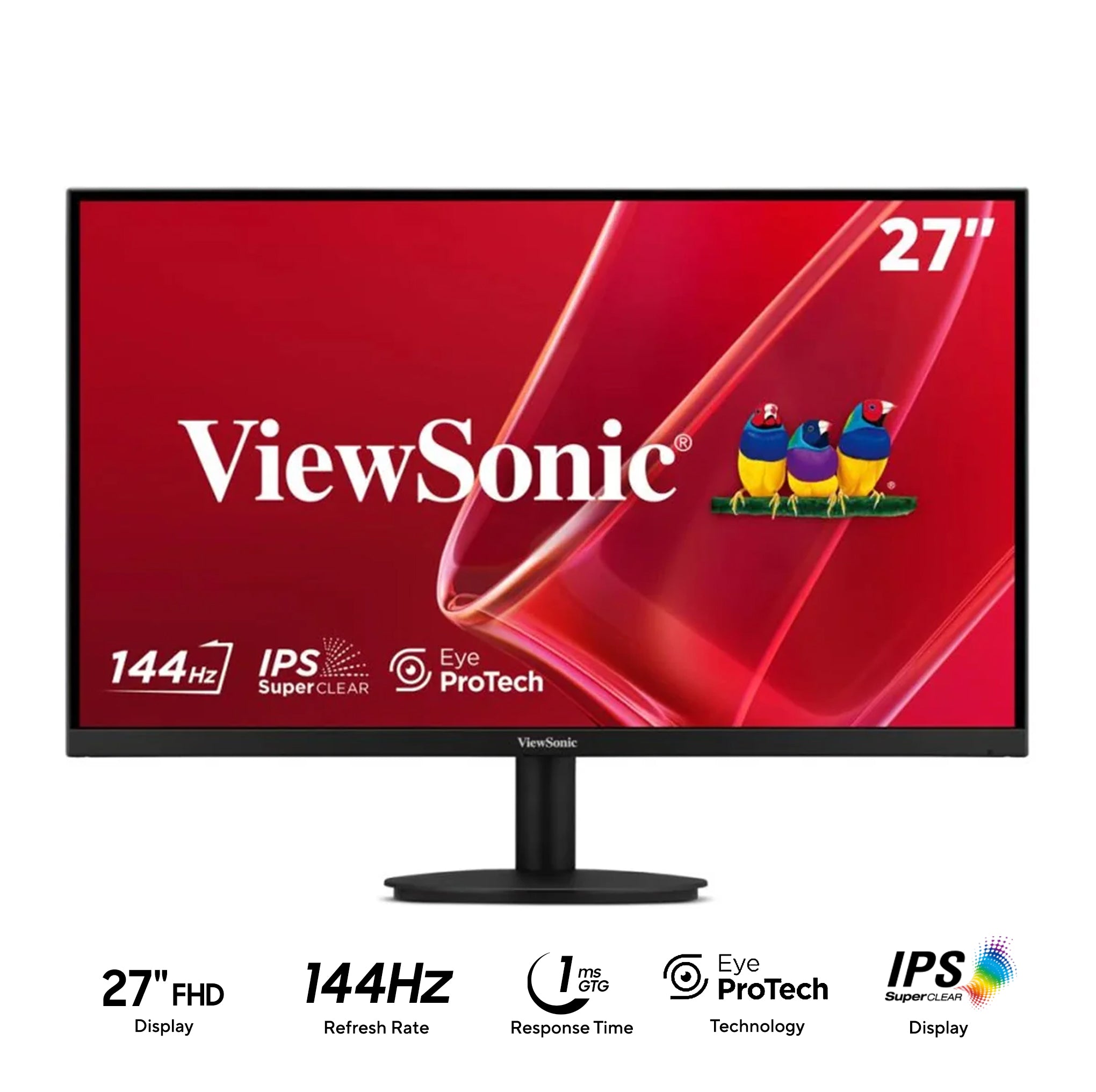 ViewSonic VA27G1-H 27" FHD (1920x1080) 144Hz 1ms MPRT IPS Monitor 