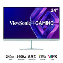 ViewSonic VX24G30-BL 24" FHD (1920x1080) 240Hz 0.08ms MPRT IPS Gaming Monitor with Tilt Adjustment (Blue)