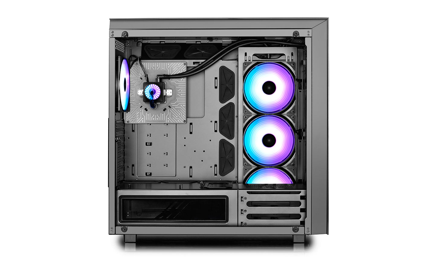 Deepcool CF140 2-in-1 Motherboard Controlled 140MM Addressable RGB LED Case Fan