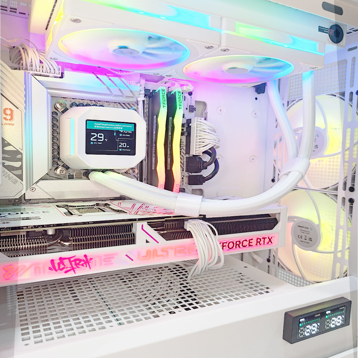 Optima CH360 White Desktop Gaming PC