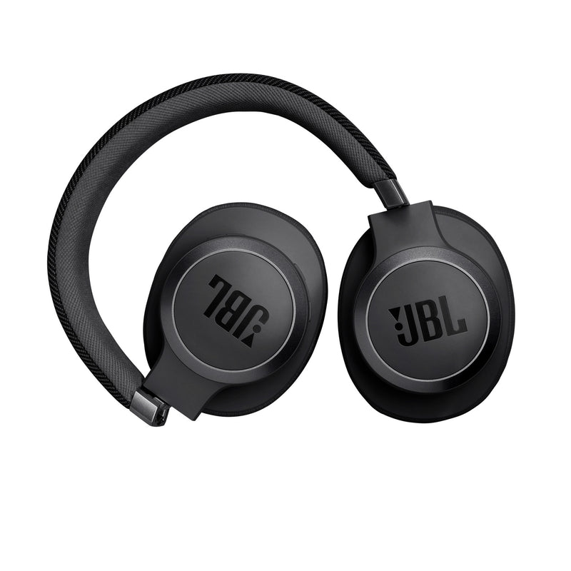 JBL Live 770NC Wireless Over-Ear Headphones with True Adaptive Noise Cancelling (Black)