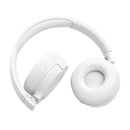 JBL Tune 670NC Adaptive Noise Cancelling Wireless On-Ear Headphones (White)