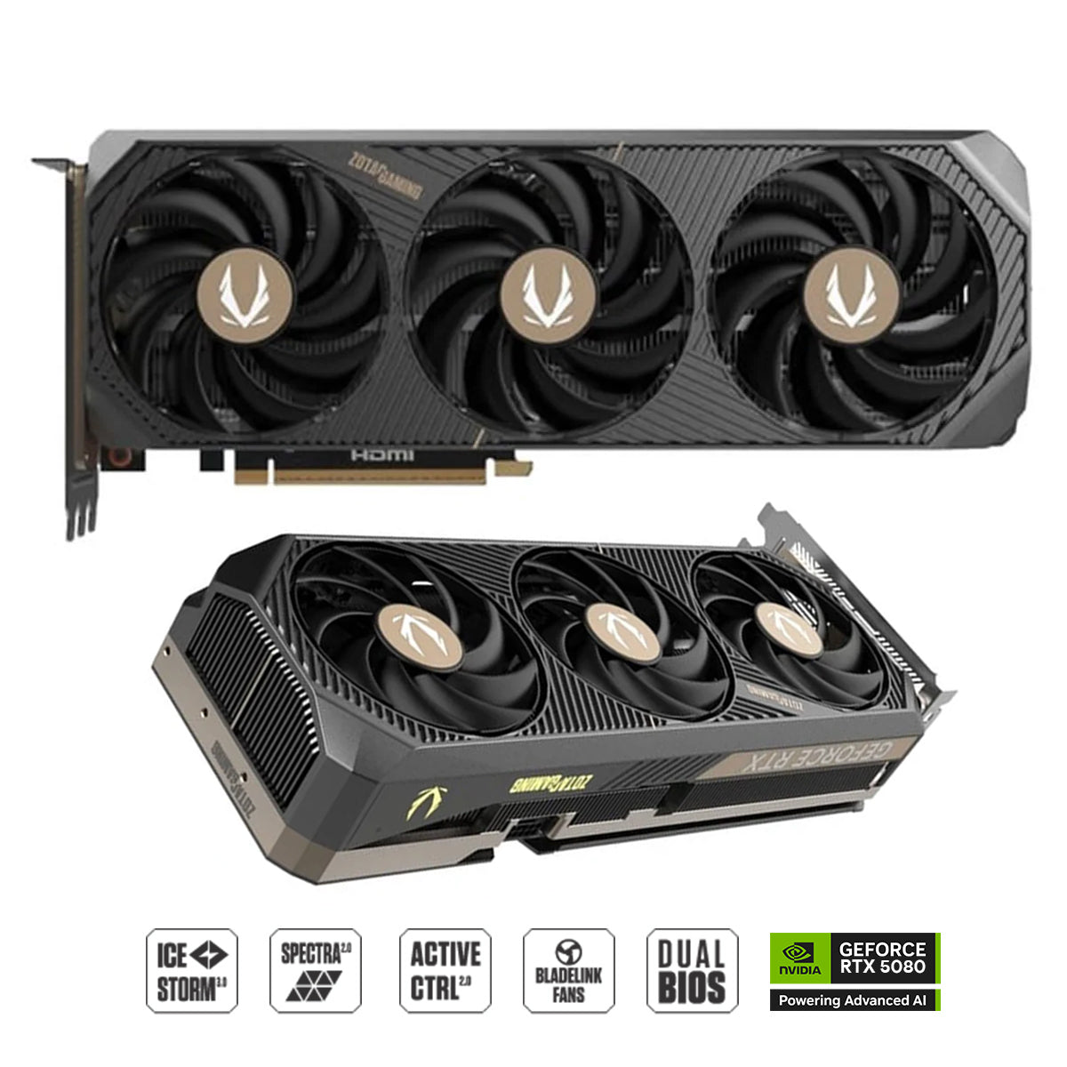Zotac Gaming GeForce RTX 5080 Solid Core OC 16GB GDDR7 Graphics Card 