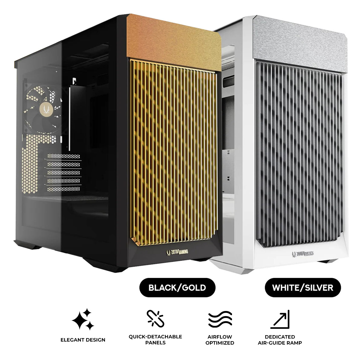 ZOTAC Alloy MATX Gaming PC Case (ZC-MAB3F-01)