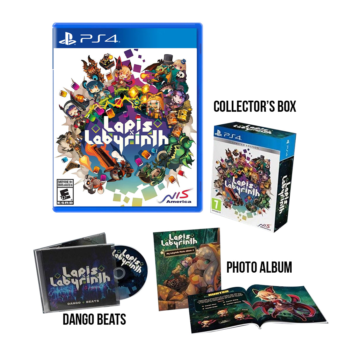 PS4 Lapis X Labyrinth Limited Edition Reg. 2