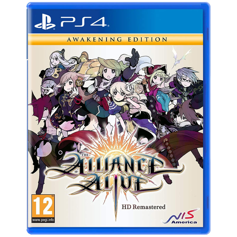 PS4 The Alliance Alive HD Remastered Awakening Edition Reg.2