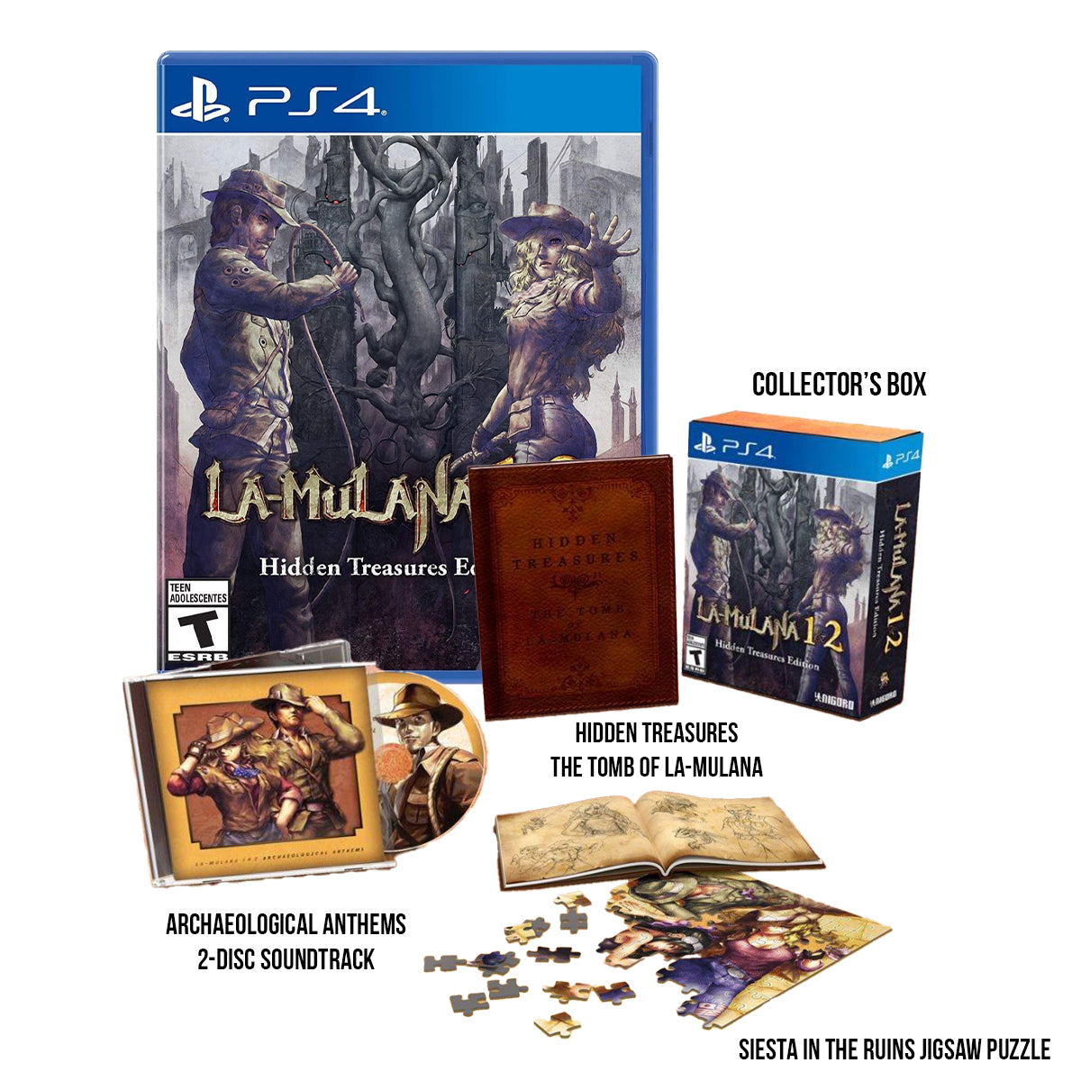 PS4 La-Mulana 1&2 Hidden Treasure Edition All (Eng/Fr)