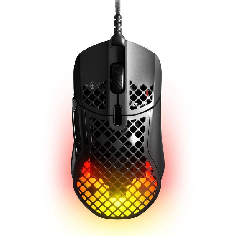 SteelSeries Aerox 5 Ultralight Multi-Genre Gaming Mouse (Black) (PN62401)