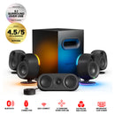 Steelseries Arena 9 Immersive 5.1 Gaming Speaker System With Reactive Illumination