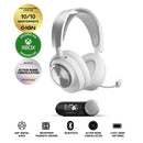 SteelSeries Arctis Nova Pro Wireless High-Fidelity Gaming Audio with Active Noise Cancellation for Xbox (White) (61525)