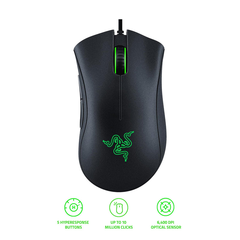 Razer Game On Bundle (DeathAdder Essential + Mouse Bungee Chroma + Kraken X Lite)