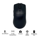 Glorious Model O 2 Pro 4K/8K Polling Wireless Gaming Mouse (Black)