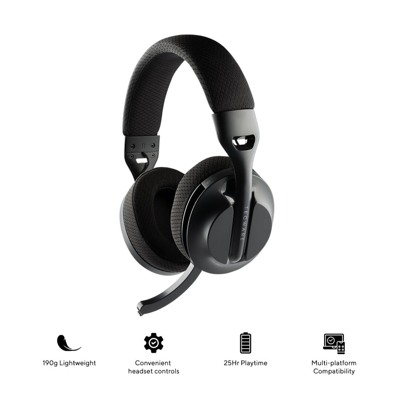 Tecware Q3 Tri-Mode Wireless Gaming Headset (Black)