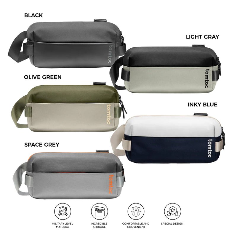Tomtoc Explorer-T21 Sling Bag With Minimalist EDC Design - Small