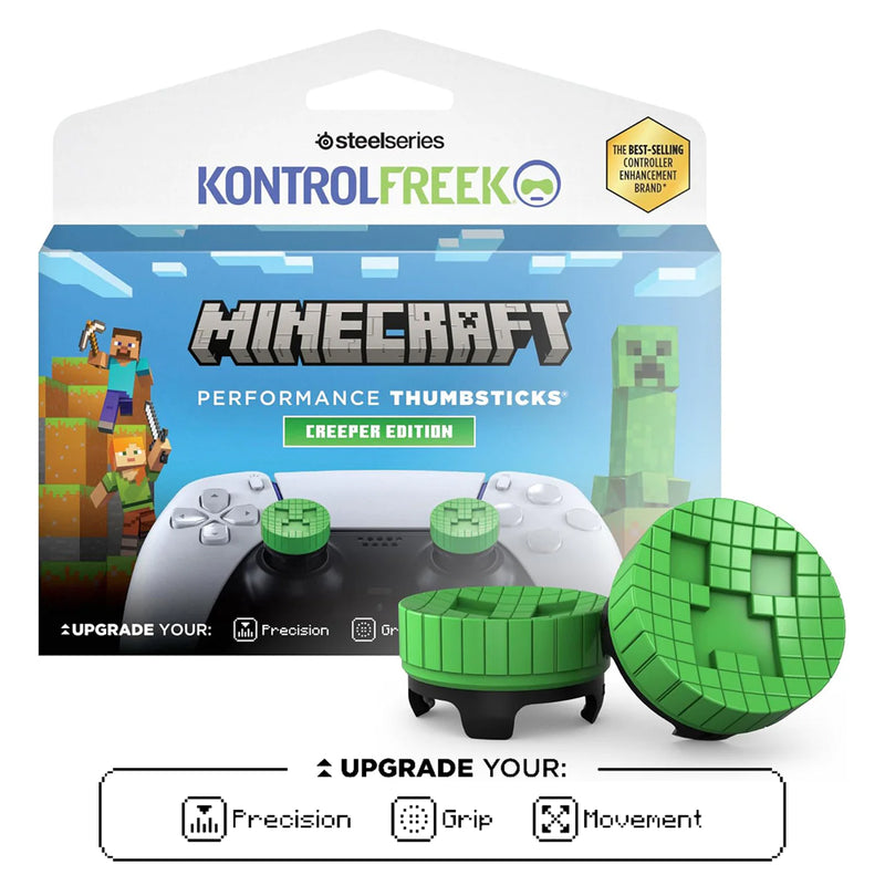 SteelSeries Kontrolfreek Performance Thumbsticks Minecraft Creeper Edition for PS5 (2200-PS5)