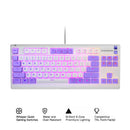 SteelSeries Apex 3 TKL RGB Water & Dust Resistant Whisper Quiet Switches Gaming Keyboard (Amethyst) (PN64951)
