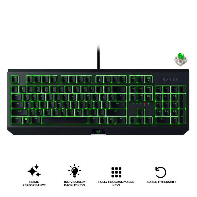 Razer BlackWidow Essential Mechanical Gaming Keyboard (Green Switch)