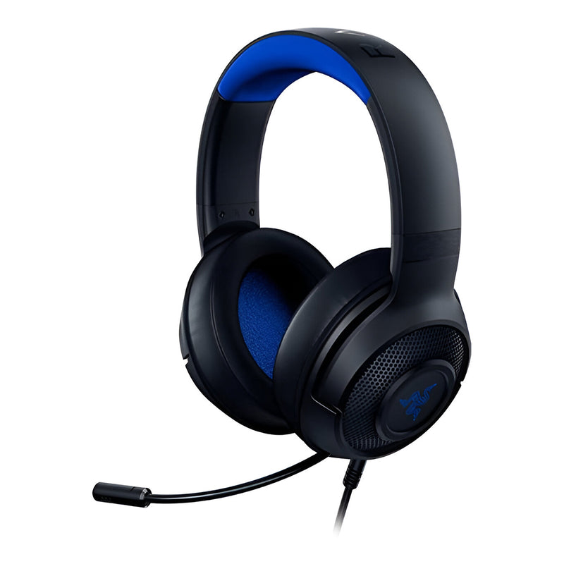 Razer Kraken X For Console Wired Console Gaming Headset (Black/Blue)