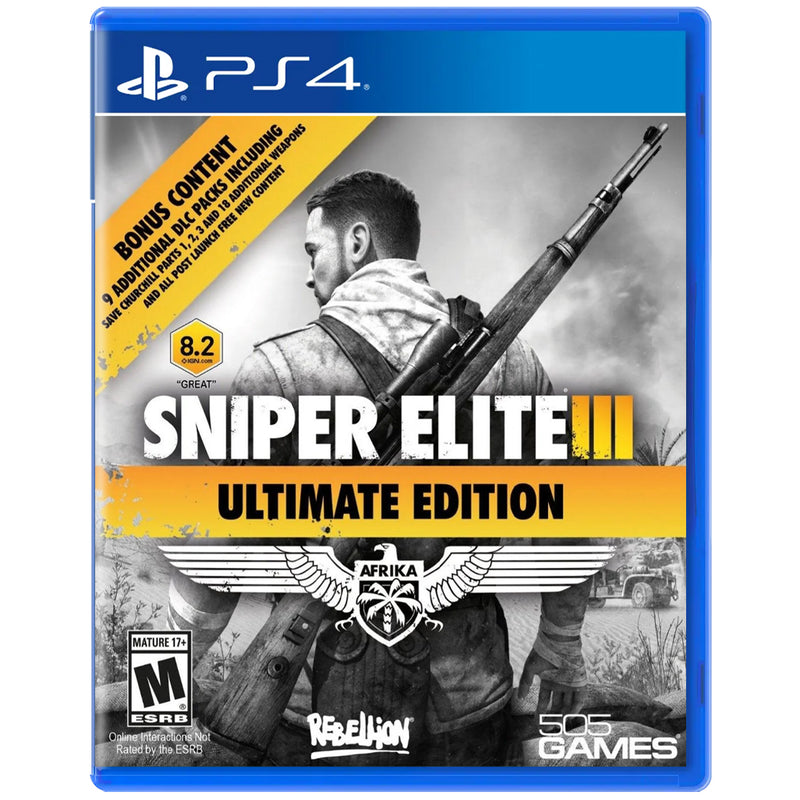 PS4 Sniper Elite III Ultimate Edition All (Eng/FR)