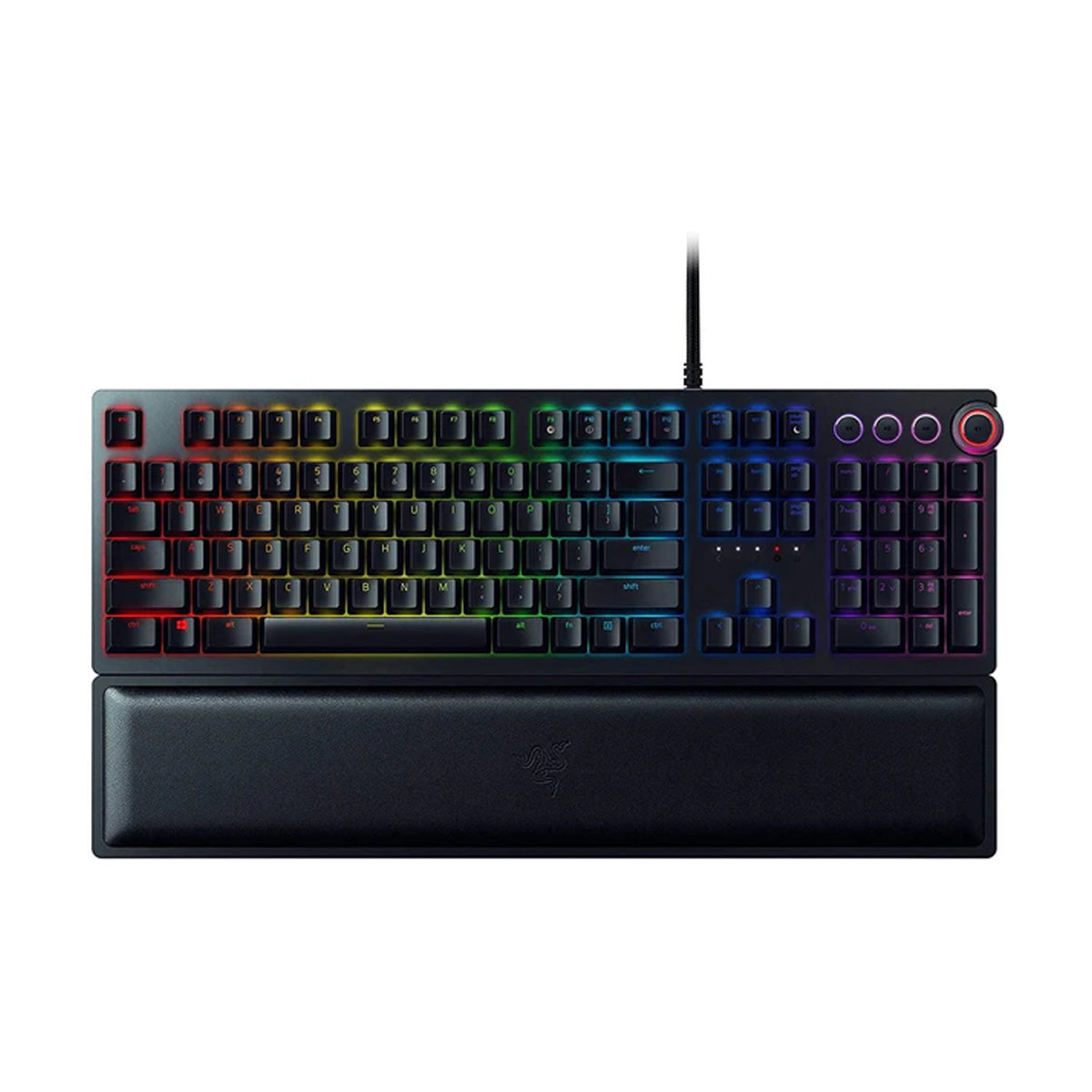 Razer Huntsman Elite Opto-Mechanical Gaming Keyboard (Light & Clicky)