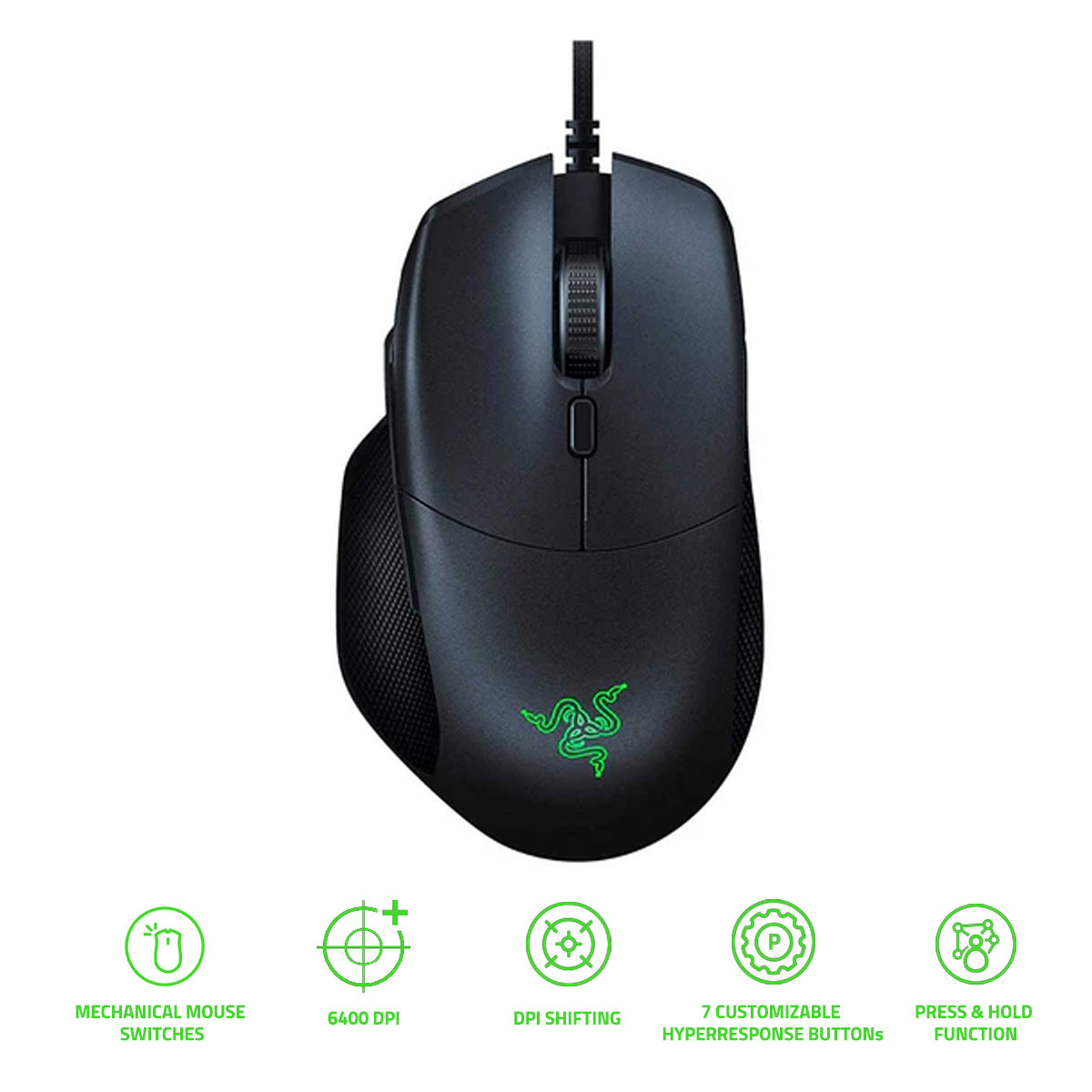 Razer Basilisk Essential Right-Handed Gaming Mouse