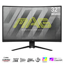 MSI MAG 325CQRXF 32" WQHD 240Hz 1ms Rapid VA Curved Gaming Monitor