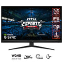 MSI G321Q 31.5" WQHD Flat IPS 170Hz 1ms MPRT G-Sync Compatible eSports Gaming Monitor