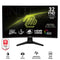 MSI MAG 32C6X 31.5" FHD (1920x1080) 250Hz(OC) 1ms MPRT VA Curved Gaming Monitor with Tilt Adjustment