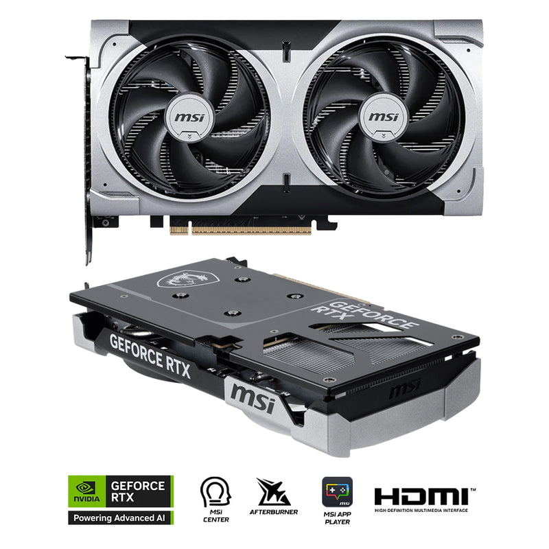 MSI Geforce RTX 5060 Ti 16GB Ventus 2x OC Plus GDDR7 Graphics Card
