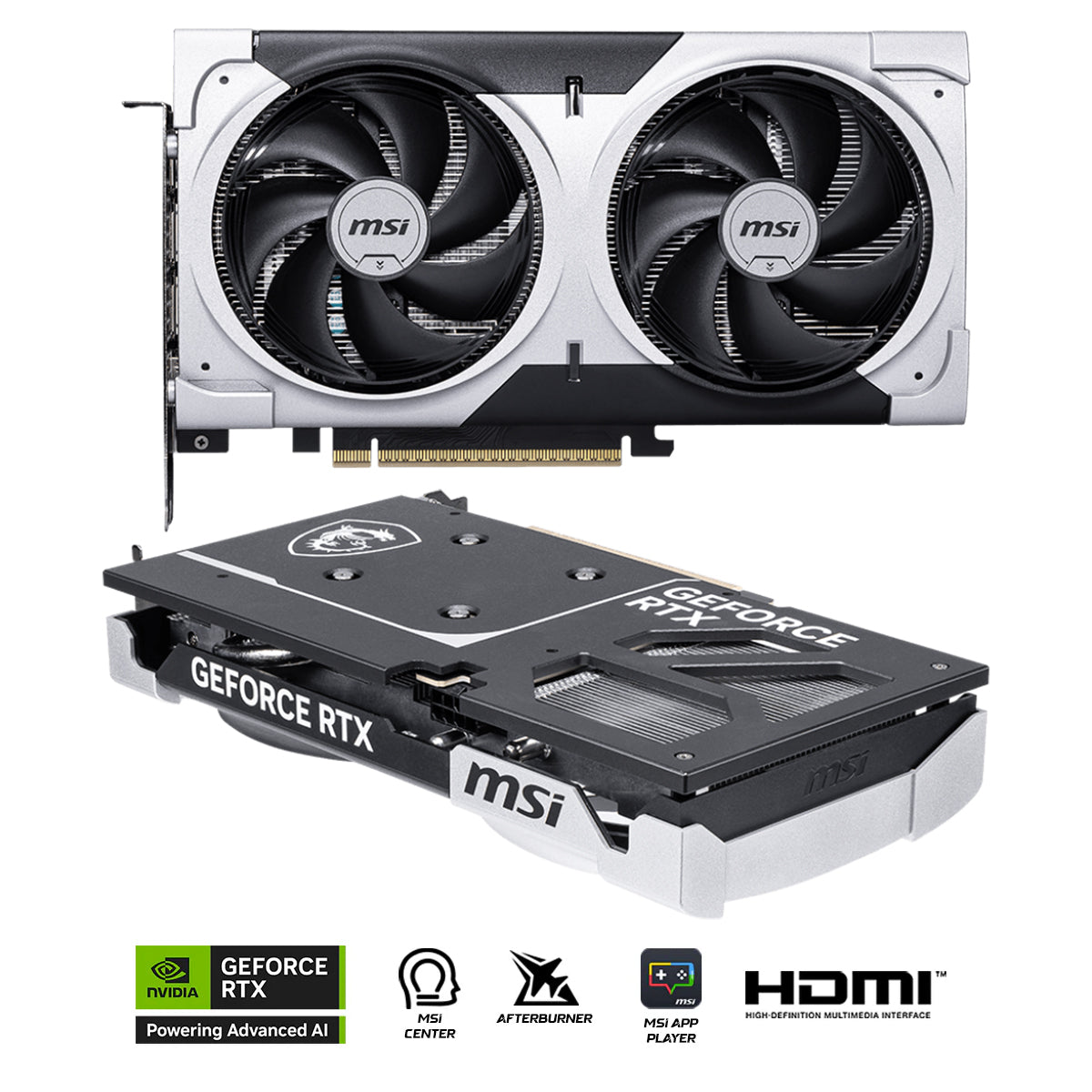 MSI Geforce RTX 5060 Ti 8GB Ventus 2X OC Plus GDDR7 Graphics Card