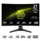 MSI MAG 276CF E20 27" FHD (1920x1080) 200Hz 0.5ms GtG Adaptive-Sync Rapid VA Curved Gaming Monitor