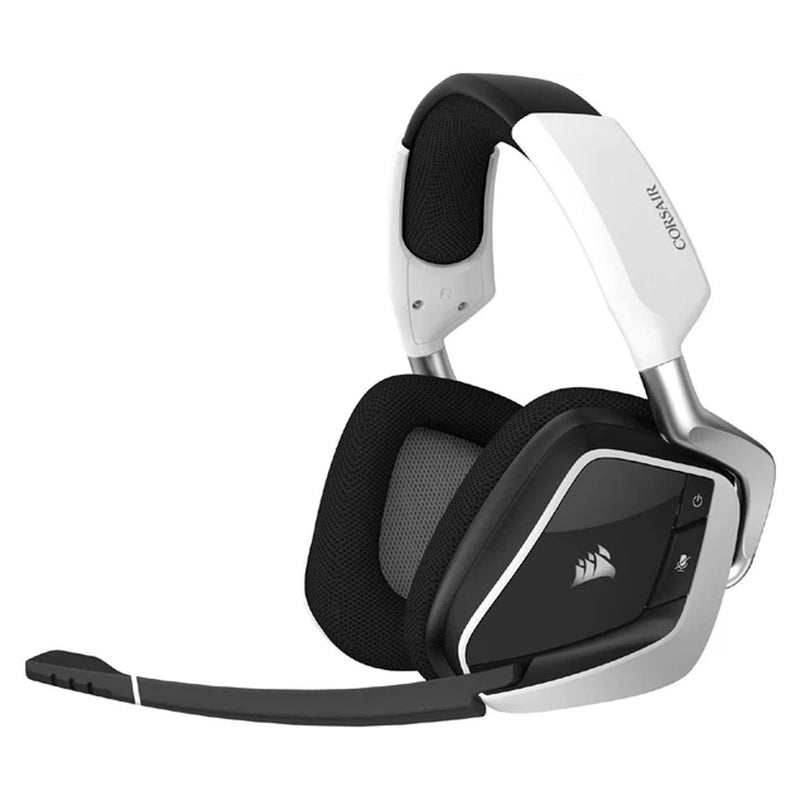 Corsair Void RGB Elite Wireless Premium Wireless Gaming Headset With 7.1 Surround Sound White (PC/PS4)