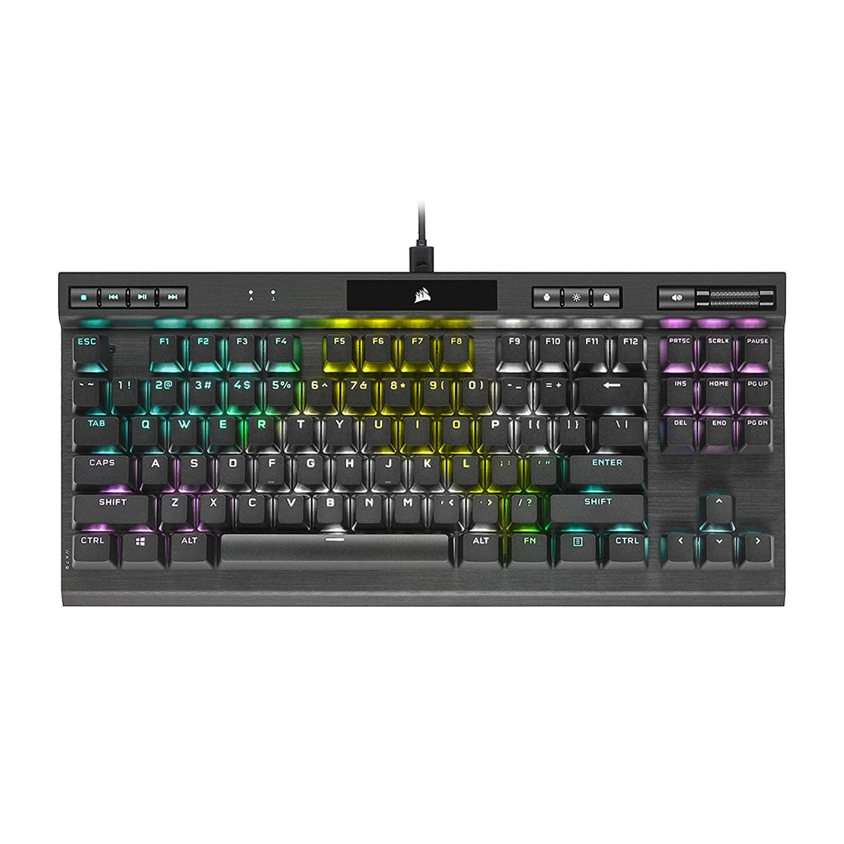 Corsair K70 RGB TKL Champion Series Mechanical Gaming Keyboard (Cherryy MX Speed)