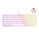 Corsair K65 RGB Mini 60% Mechanical Gaming Keyboard Cherry MX Red (White)