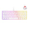 Corsair K65 RGB Mini 60% Mechanical Gaming Keyboard Cherry MX Red (White)