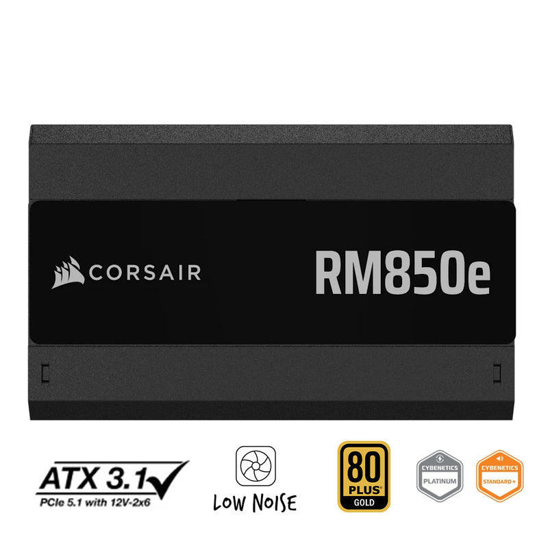 Corsair RMe Series RM850e Fully Modular Low-Noise ATX Power Supply (CP-9020296-NA)