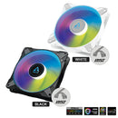 Arctic P14 PWM PST A-RGB Semi-Passive 140mm PWM Single Fan with Digital A-RGB (Black, White)