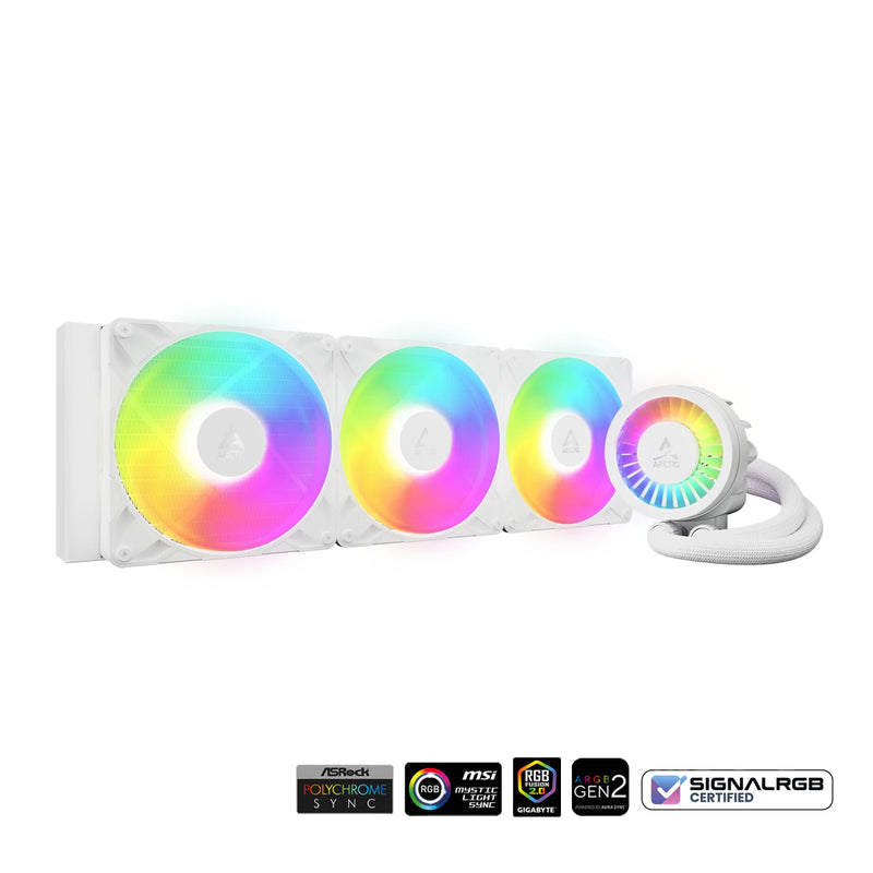Arctic Liquid Freezer III Pro 420 A-RGB Multi Compatible AIO CPU Water Cooler (White) (ACFRE00189A)