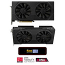 XFX Swift AMD Radeon RX 9060 XT OC Gaming Ed. 16GB GDDR6 Graphics Card (Black) (RX-96TSW16BQ)
